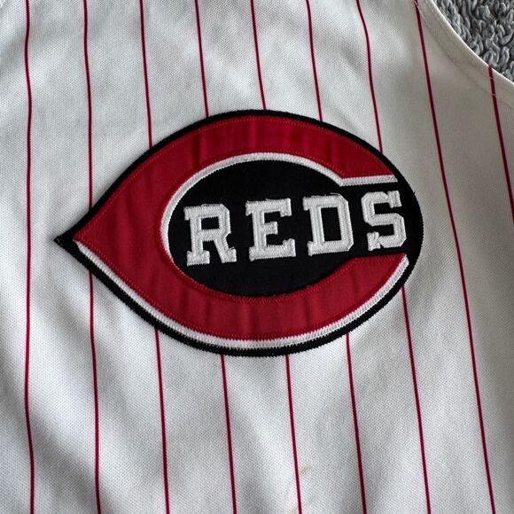 Vintage 2000 Authentic Russell Ken Griffey Jr MLB Cincinnati Reds Jersey Mens 48 - Picture 4 of 12